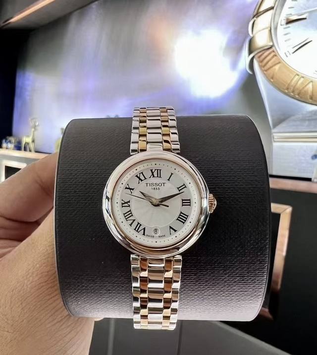 Tissot Little Beauty series women's quartz watch, 26mm case diameter, 2011 comp
