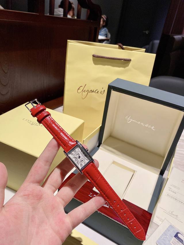 Best quality Longines watch, the same style worn by Lin Chi-ling, super beautif