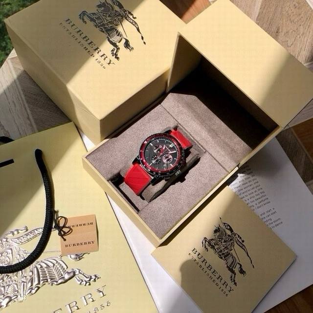 New Arrival! Burberry men's quartz watch, BU9805, a classic British luxury brand