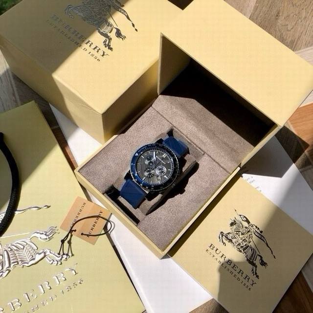 New Arrival! Burberry men's quartz watch, BU9807, a classic British luxury bran