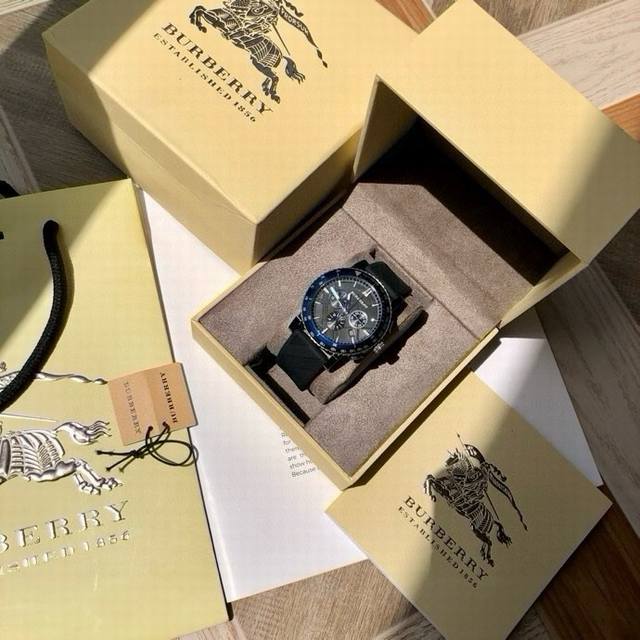 New Arrival! Burberry men's quartz watch, BU9806, a classic British luxury brand