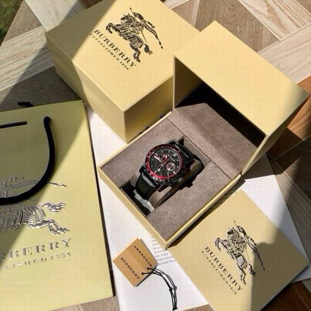 New Arrival! Burberry men's quartz watch, BU9803, a classic British luxury brand