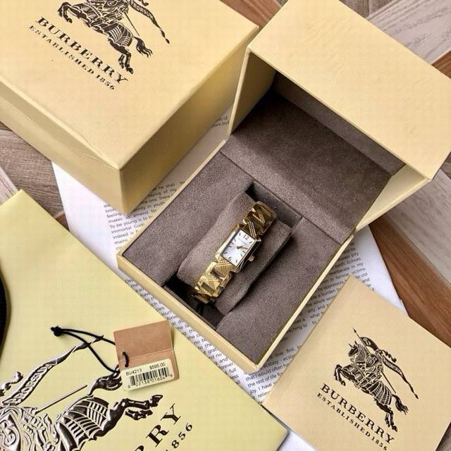 Burberry, a classic British luxury brand with a century-long heritage. Burberry