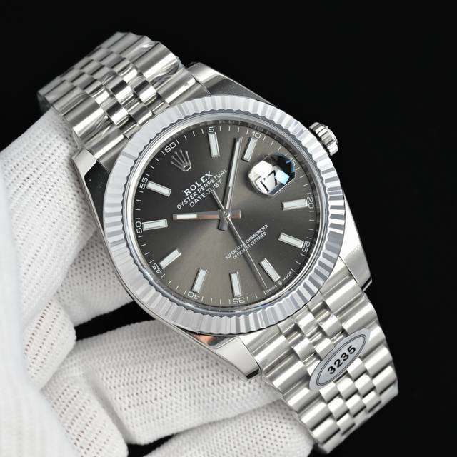 Sj Produced White Case Gold Case Rolex Datejust 41 Series Mt2