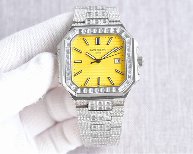 Tw Factory New Arrival: Patek Philippe PP Nk1 Cubitus Series 5821 1A-001 Diamond Tw Factory New Arrival: Patek Philippe PP Nk1 Cubitus Series 5821 1A-001 Diamond