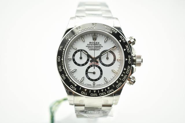 Clean Factory 最强版本，新品，劳力士 Rolex 迪通拿系列 1 0 熊猫迪通拿 Cm3 使用904L材料 4131机芯 N厂同款机芯 正4131