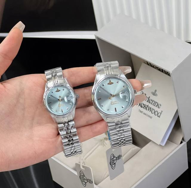 Vivienne Westwood Ice Blue This blue is very translucent, and it's a great matc