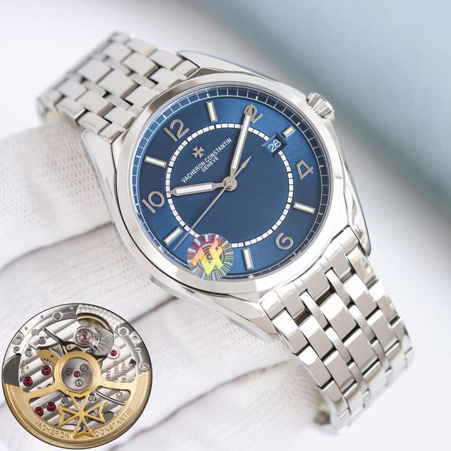 Zf Factory Vacheron Constantin Fifty Sixth Series Three-Hand Watch with Stainles Zf Factory Vacheron Constantin Fifty Sixth Series Three-Hand Watch with Stainles