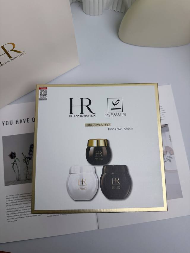 Hr Helena Rubinstein Black Bandage & White Bandage Cream Gift Set, Hainan Duty-F
