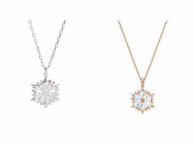 Swarovski Snowflake Diamond Necklace with Full Packaging 409 DDD Original Swarov