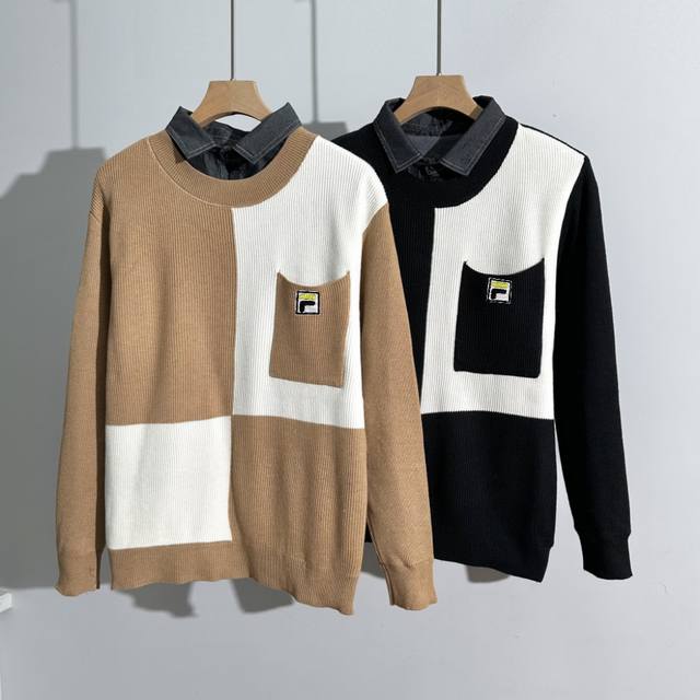 Fila Layered Sweater | Layering for Stylish Looks in One Step DDD This sweater