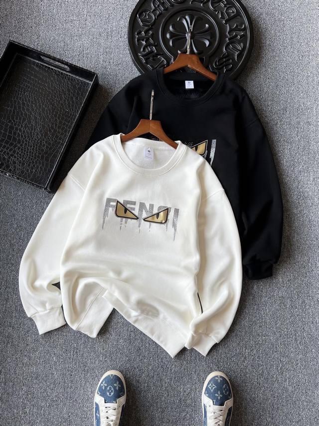 Top-tier ultra-soft fleece-lined sweatshirt! DDD's popular bestseller! Fendi's n