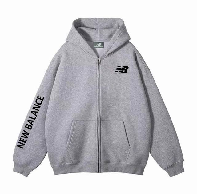 Heavyweight Silver Fox Fleece Thickened DDD New Balance Nb Side Patchwork Winter