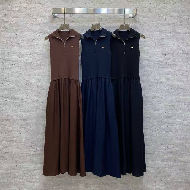 F2026 Sp Premium Cotton Blend Dress. Made from a premium cotton blend fabric, th