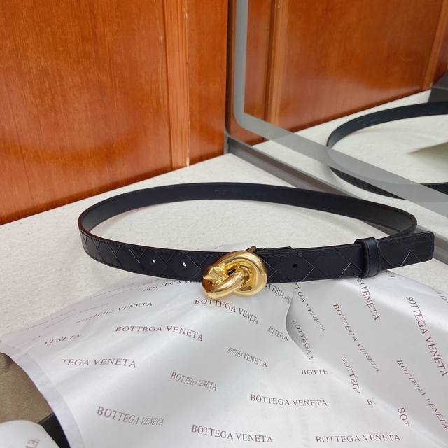 Bottega Veneta Cm Knot Belt DDD New Hand-woven Cowhide Small Belt DDD The detail