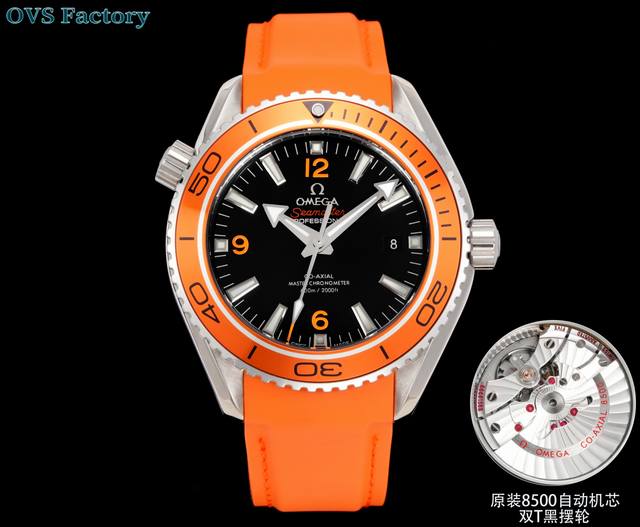 Ovs Factory 唯一一家机芯摆轮带砝码螺丝钉 完全对版 欧米茄海马 米尺寸45.5Mm 钢带沉稳大气,陶瓷单向旋转表圈,搭载独家唯一对版 Cal.850 Ovs Factory 唯一一家机芯摆轮带砝码螺丝钉 完全对版 欧米茄海马 米尺寸45.5Mm 钢带沉稳大气,陶瓷单向旋转表圈,搭载独家唯一对版 Cal.850