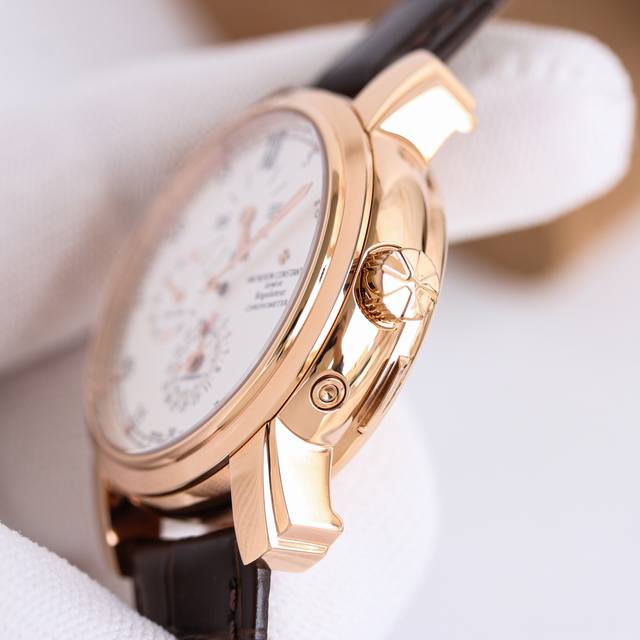 Vacheron Constantin Malta Series 42005 Dual Time Watch, elegant and sophisticate
