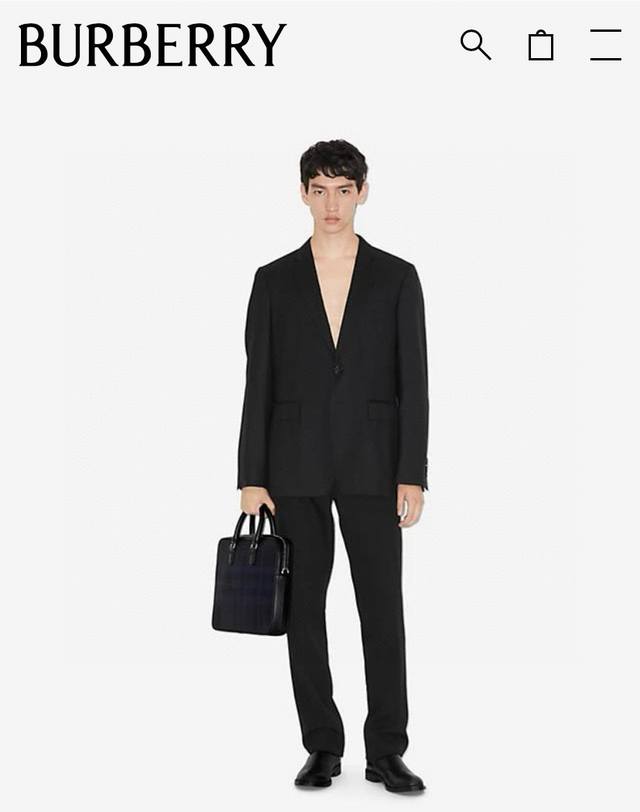 原单 高品质 Burberry DDD 顶部轧制皮革提柄 DDD 可拆可调式肩背带 DDD 双向拉链开合 DDD 手绘涂漆边缘 DDD 光泽金属配件 DDD 正