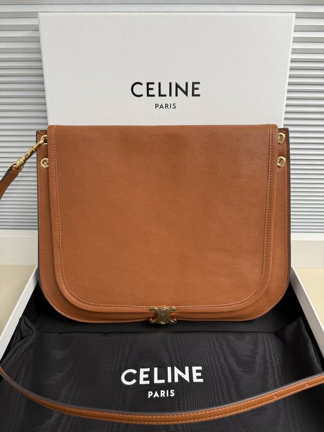 Celine Besace Relaxed Tote Bag DDD Soft Triomphe Besace
