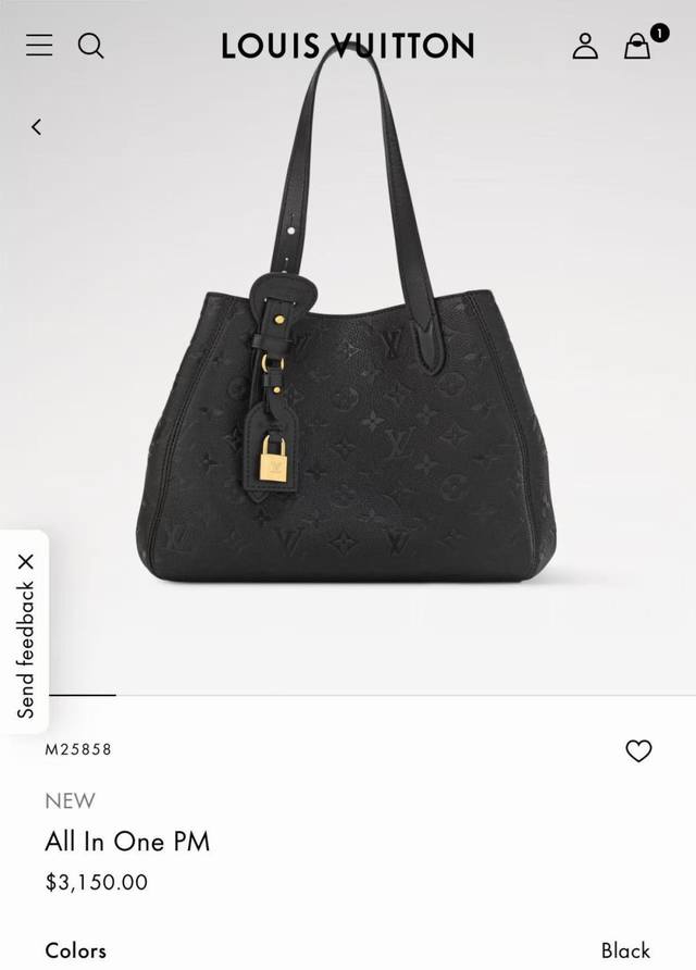 顶级原单，变码芯片 DDD M25 橄榄绿 M25858黑色 DDD 本款 All In One 小号手袋拓展 All-In 系列的容量定义，可化身圆润 Hob
