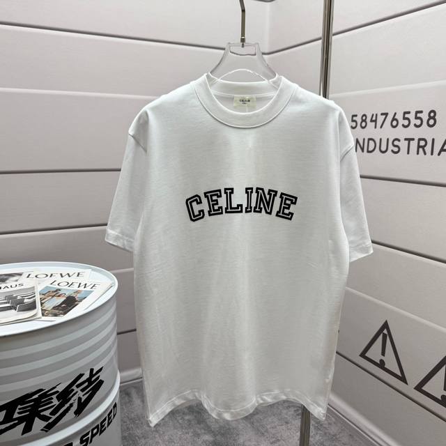 Celi* Celine Spring/Summer Simple Letter 3D Thick Silicone Craft Personalized Lo