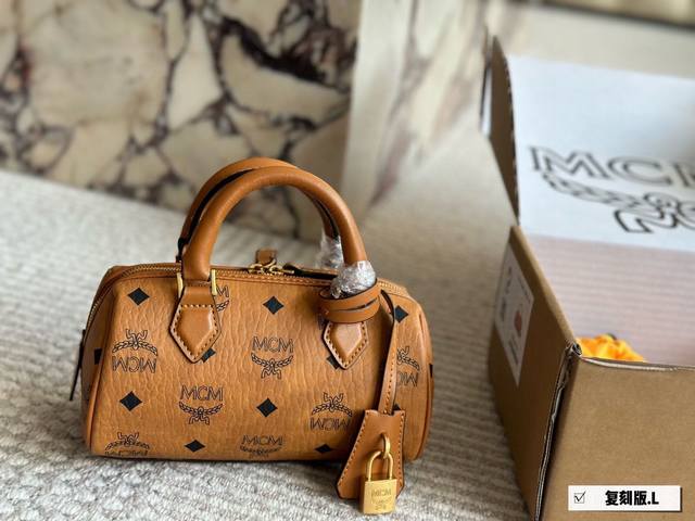 Mcm Original Tea Gold Mini Nano Pillow Bag The Mcm Mini Nano pillow bag is incre