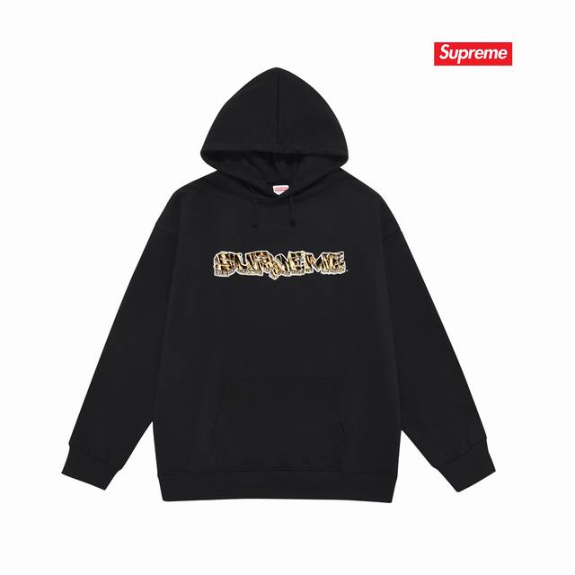 款号 S2239 #毛圈 加绒 Supreme Week 18 Diamond Tee 钻石Logo 连帽卫衣 采用400克大毛圈430克银狐绒 落肩大版型 面