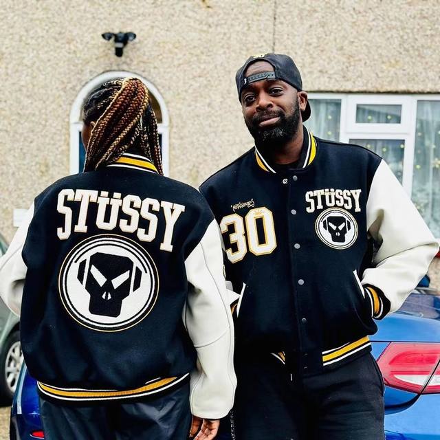 w8902# Stussy X Metalheadz 30th Anniversary Collaboration Towel Embroidered Base