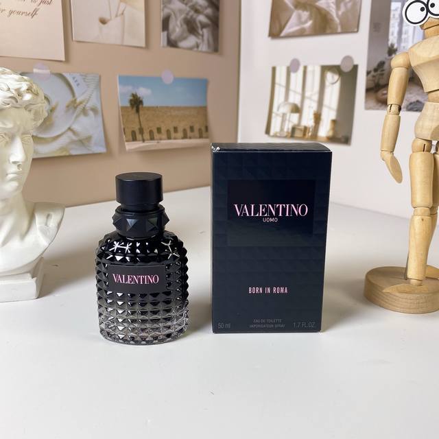 High-end quality 120 Valentino Uomo Born In Roma, Men's Fragrance 50ml Brand: Va