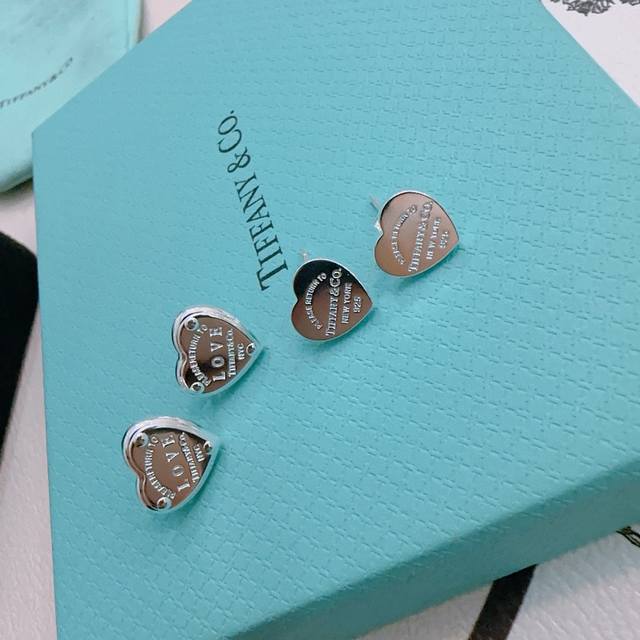 New heart-shaped earrings from Tiffany's Return To Tiffany collection, inspired