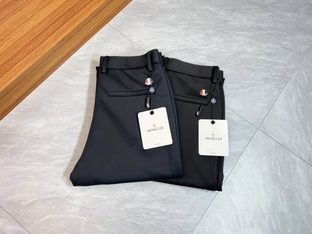 可年后 Moncler 蒙口 2025秋冬新品 三标齐全 西裤 休闲裤 好货不用过多介绍 看细节 专柜码数：29-38 175 140上身32