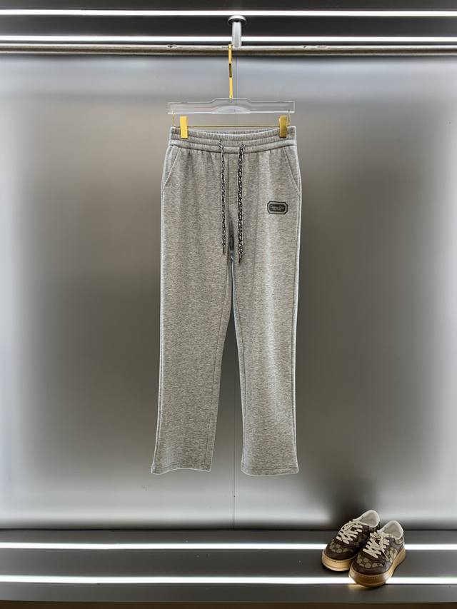 Dior 2025 Autumn/Winter Fleece-Lined Straight-Leg Slightly Wide Fit Warm and Sty Dior 2025 Autumn/Winter Fleece-Lined Straight-Leg Slightly Wide Fit Warm and Sty