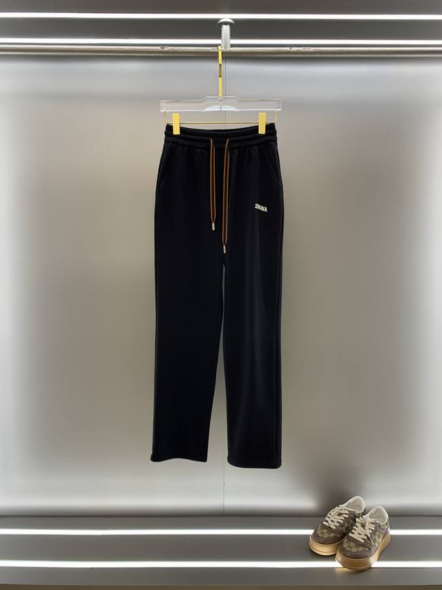 Zegn. Zegna 2025 Autumn/Winter Fleece-Lined Straight-Leg Slightly Wide Fit, Warm Zegn. Zegna 2025 Autumn/Winter Fleece-Lined Straight-Leg Slightly Wide Fit, Warm
