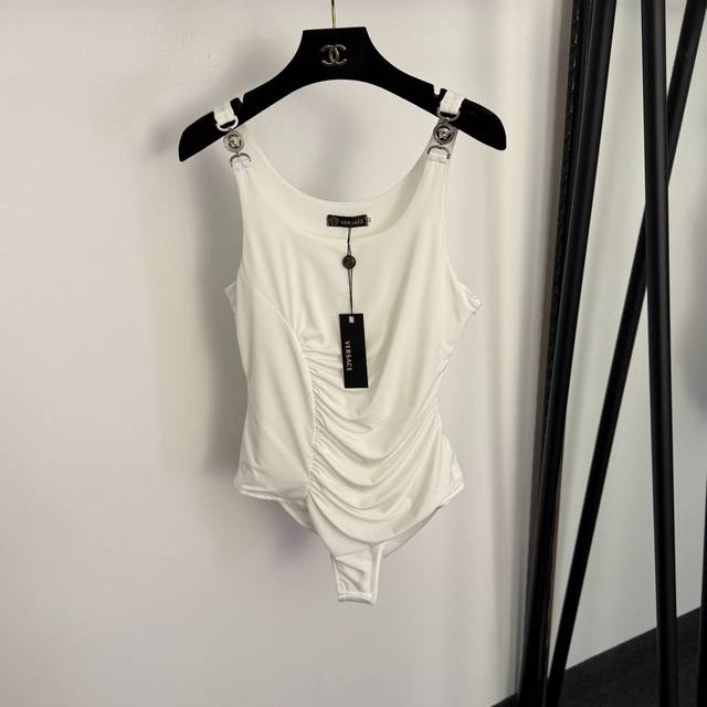 Style No. 20260916 Versac* New Medusa Portrait Shoulder-Buckling Camisole with R