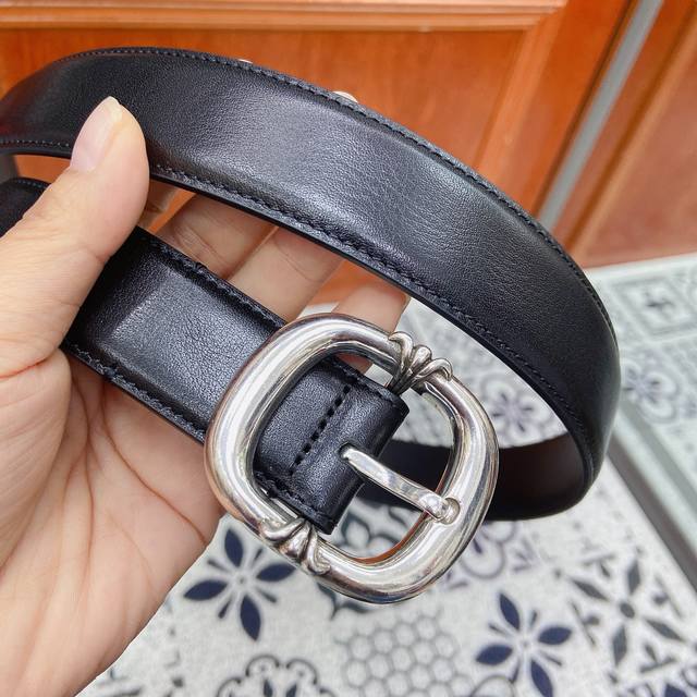 Chrome Hearts Scout Flower Buckle Belt Fixed Style, featuring high-quality hardw