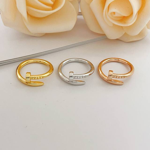 Kj041 Silver Kj040 Rose Gold Kj042 Gold Sizes: 6, 7, 8 Cartie* Latest Three-Colo