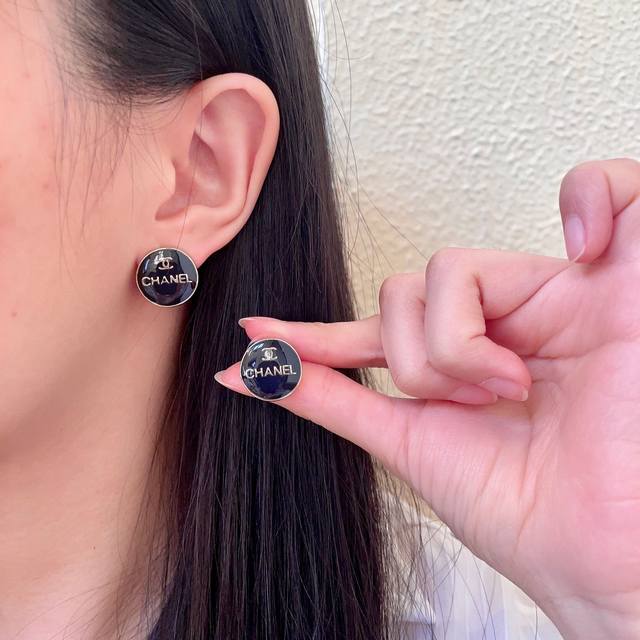 Chanel Vintage Double C Earrings, Original Replica Logo. Chanel's designs truly