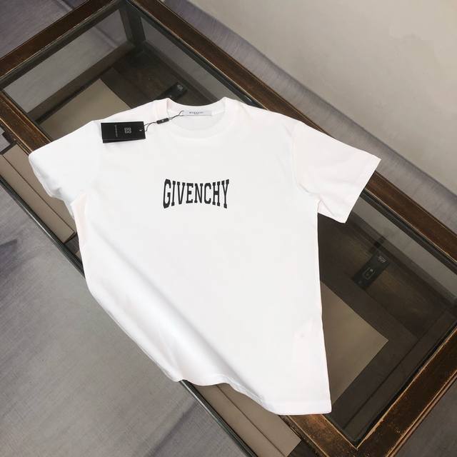 Giv*Enchy 2026 Spring/Summer Newest Short-Sleeve T-Shirt, unisex, custom-made pu