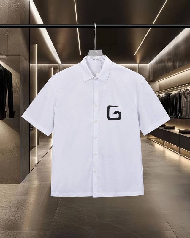 Givenchy Gvc Hot Selling Shirt for the Year of the Snake - Thick G Logo Short-Sl