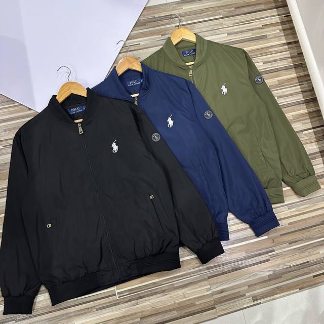 New Arrival: Ralph Lauren Centaur Baseball Collar Men's Jacket 2025 New Baseball