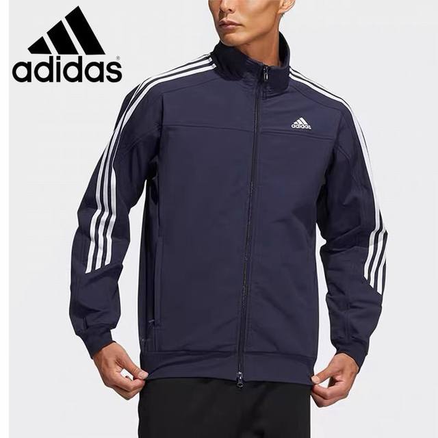 New Arrival! Men's Casual Jacket with 10,000 Stitches Embroidered Logo and Three