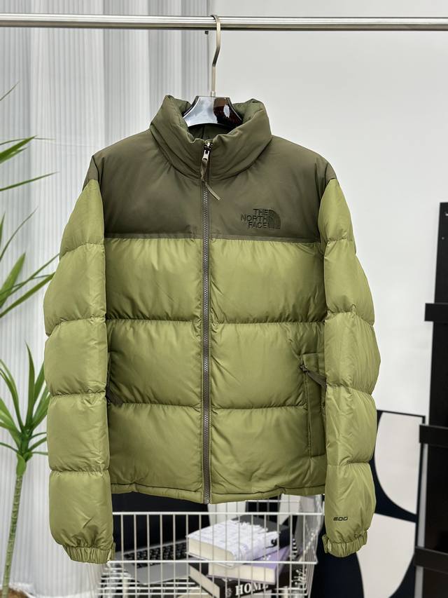 Style Number: Y73 Top-Tier The North Face Down Jacket Matcha Color Patchwork Siz