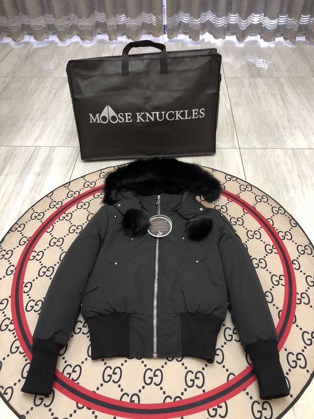 Style Number: Y117 Colors: Black, Red, Beige Moose Knuckles Scissors 03 Women's