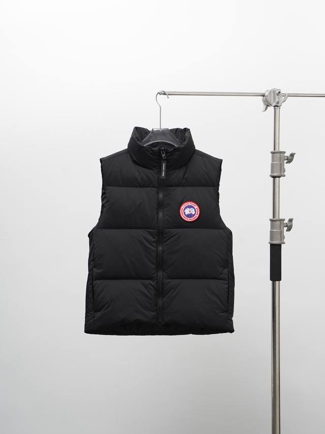 Style Number: Y175 Canada Goose Lawrence Men's Black Down Vest with Red Label 28
