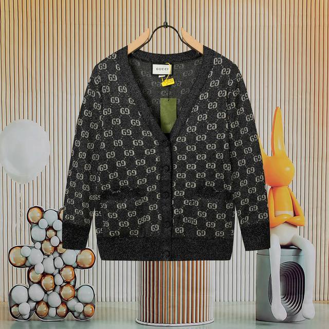 Popular Gucci Chucky Grg with imported gold and silver thread double-sided jacqu