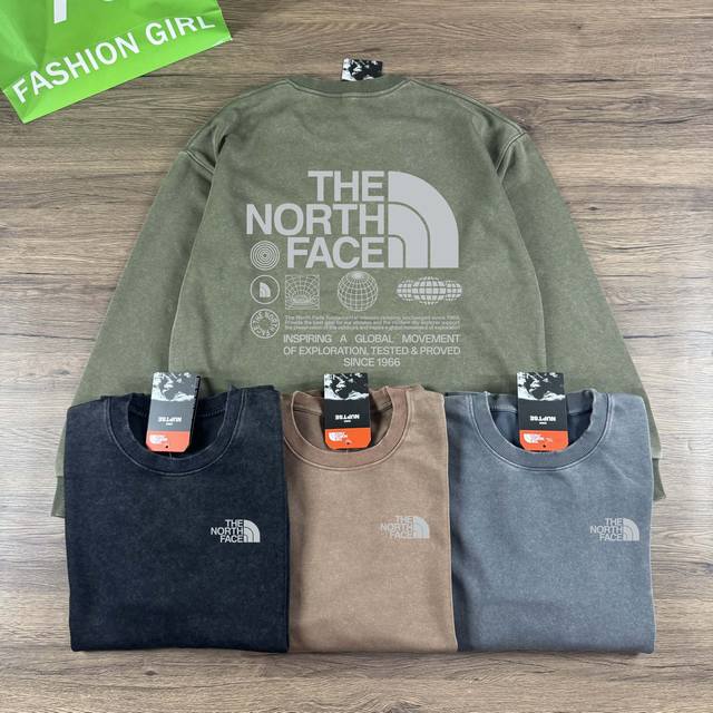 New Arrival 105 The North Face Outdoor Crew Neck Tie-Dye Sweatshirt Unisex Sweat