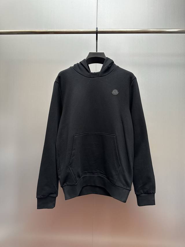 Moncler Hooded Cotton Sweatshirt with Tone-to-Back Logo (DDDAuthentic product pu