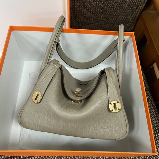 Lindy in stock Lindy 26 Asphalt Grey TC leather handmade beeswax thread steel ha