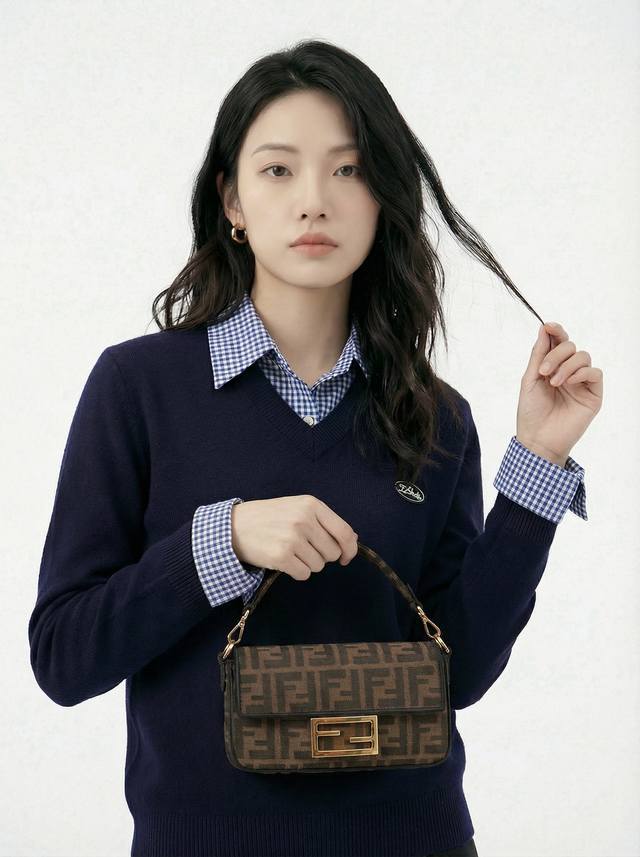 The latest upgraded version of the original small Fendi Roma Amor capsule collec