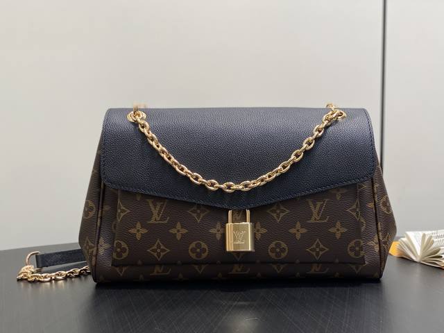 Factory Price ppppp Top-Tier Original M26285 Monogram Black Chain Flap Envelope